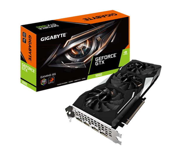 Gigabyte GeForce GTX 1660 GAMING 6GB GDDR5 - 485155 - zdjęcie